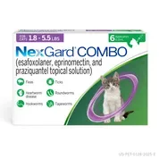NexGard COMBO (esafoxolaner, eprinomectin, praziquantel) Flea and Tick Topical for Cats