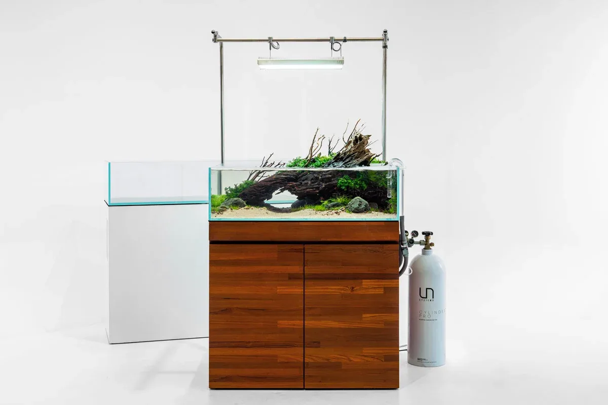 UNS 90SS - 33.3 Gallon Ultra Clear Rimless Aquarium - Image 2