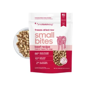 SmallBatch Small Bites Freeze Dried Dog Food