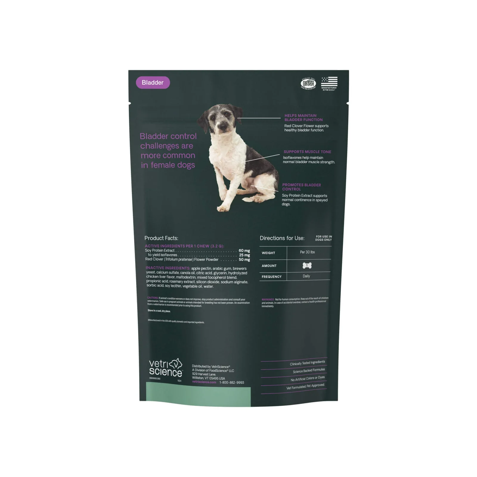 VetriScience Bladder Health Chews for Female Dogs - Image 2