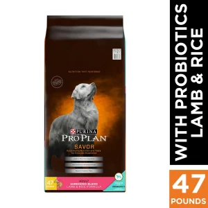 Purina Pro Plan Complete Essentials Shredded Blend High-Protein Lamb and Rice Adult Dry Dog Food
