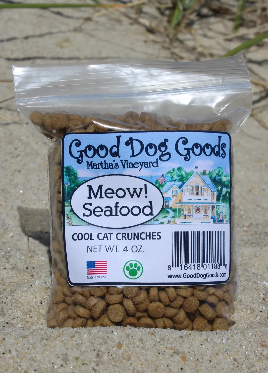 Meow! Seafood - Cat Crunches