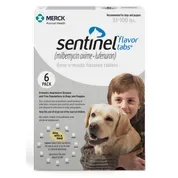 Sentinel Flavor Tabs (milbemycin oxime + lufenuron) Chewable Tablets for Dogs