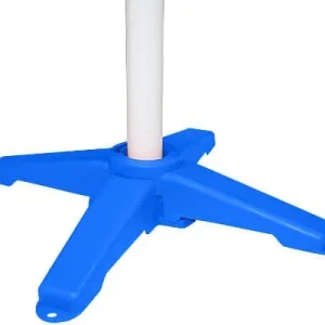 Clean Run Clip and Go Agility Pedestal Jump Bases for 1 in. PVC - Set of 2, Blue