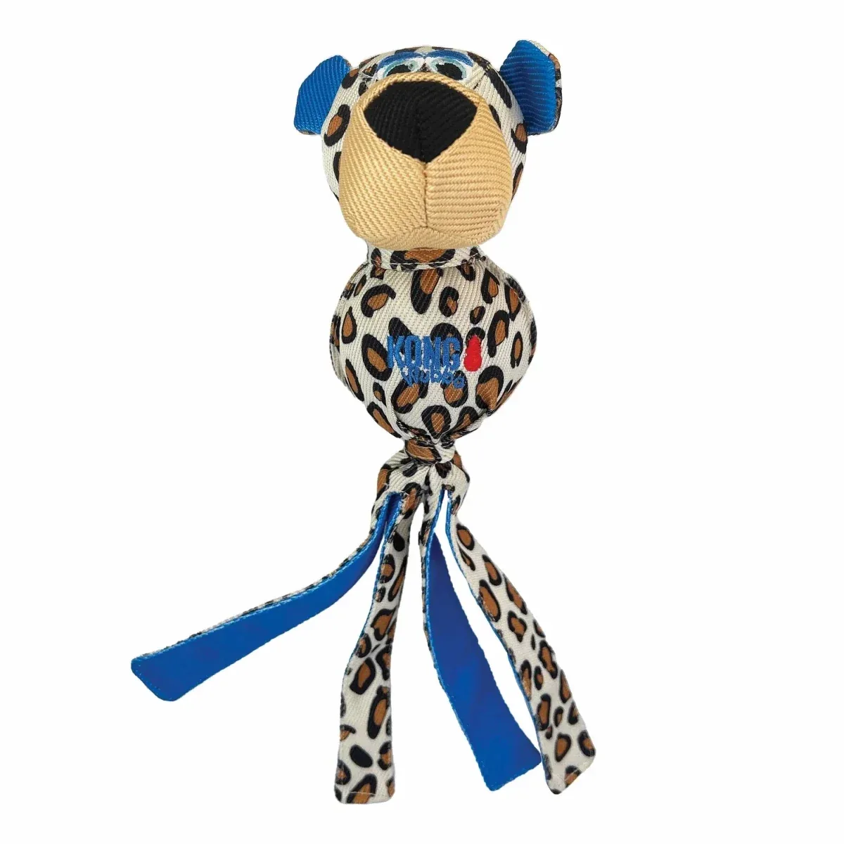 KONG Wubba Zoo Cheetah Dog Tug Dog Toy Large - Image 2