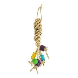A&E Cages Nibbles Knobs & Rope Small Animal Chew Toy