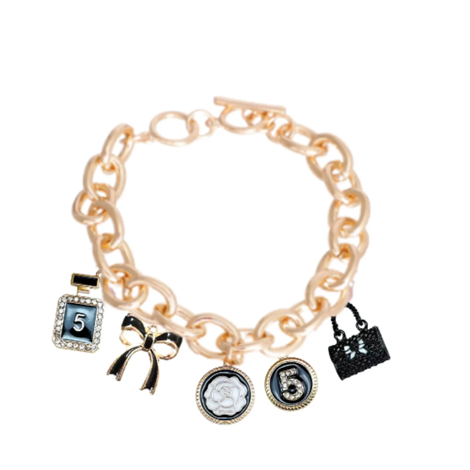 Bags & Bows Charm Necklace - Image 2