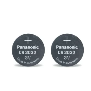 3-Volt Lithium Coin Cell Batteries, 2-Pack
