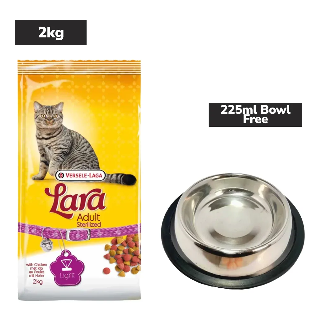 Versele Laga Lara Sterilized Chicken Adult Cat Dry Food