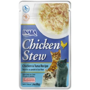 INABA Chicken Stew Chicken with Tuna Recipe Cat Wet Food