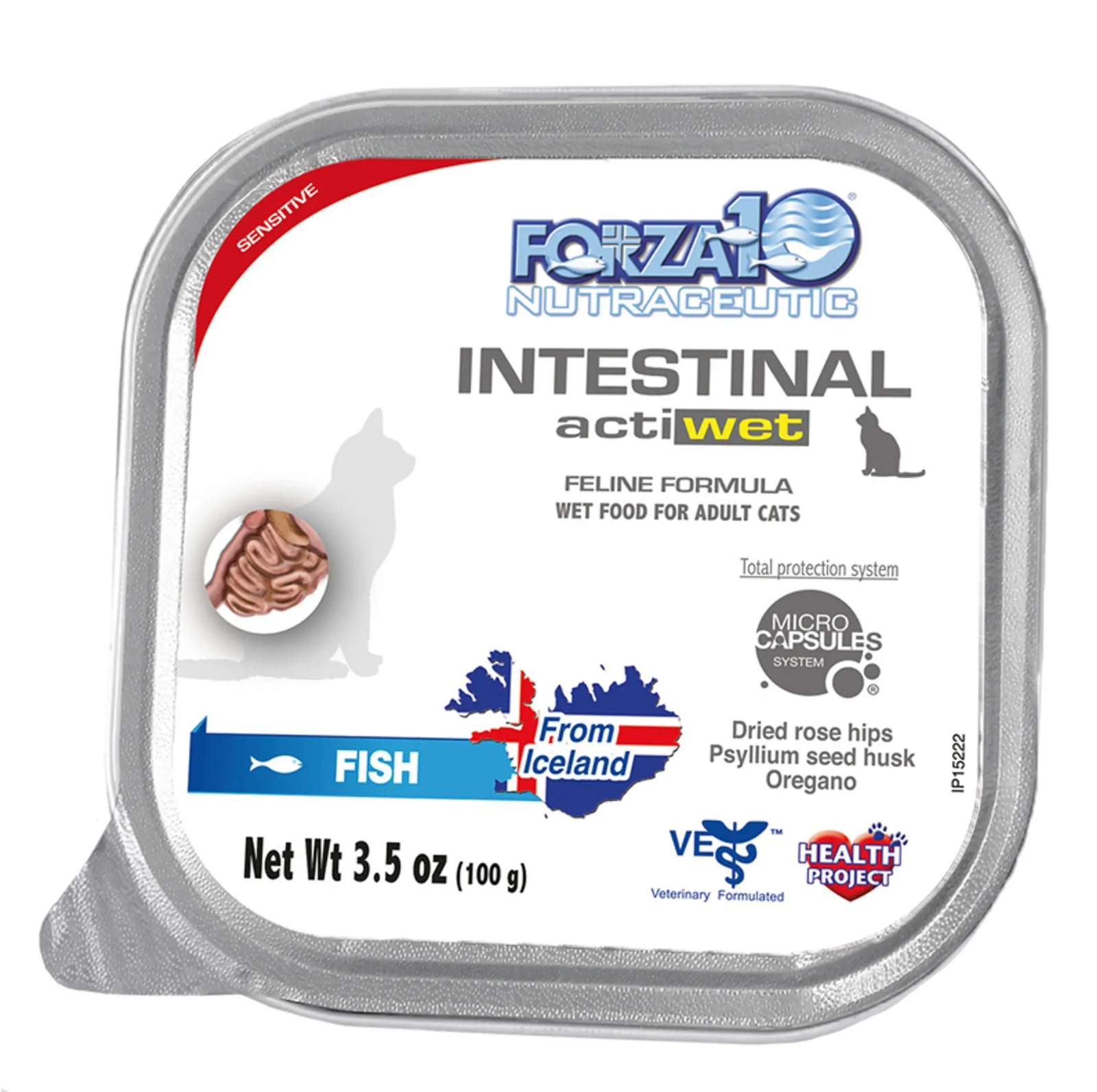 Forza10 Actiwet Intestinal Support Icelandic Fish Recipe Canned Cat Food - Image 2