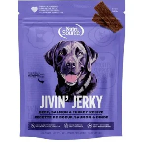 Nutrisource Dog Jerky Dog Treat High Plains Select 4 oz