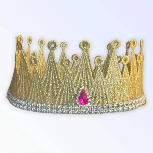 The Golden Glitz Dog Crown by Bark Fifth Avenue