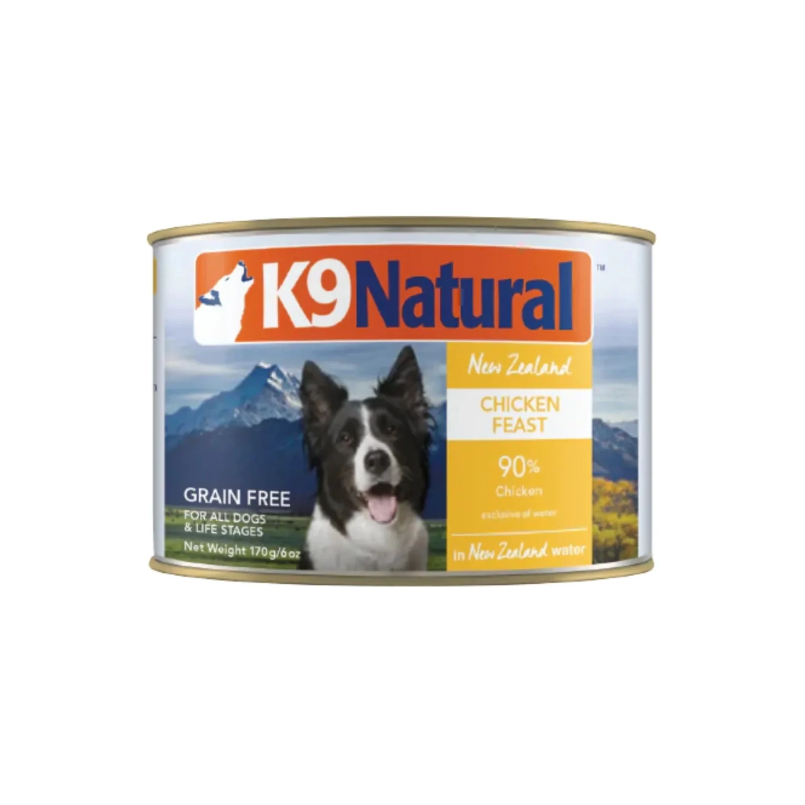 K9 Natural Canned Chicken Feat 6 oz. 12 ct