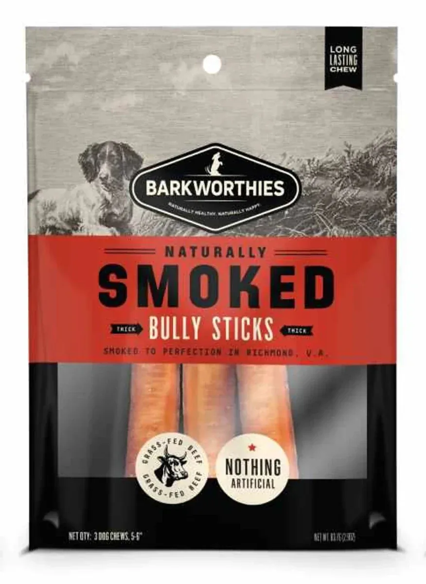 Barkworthies Smoked Bully 6 in Thick, 3-Pack - Image 2