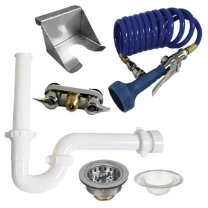 Groomer's Best Standard Dog Grooming Tub Plumbing Kit 7Pc