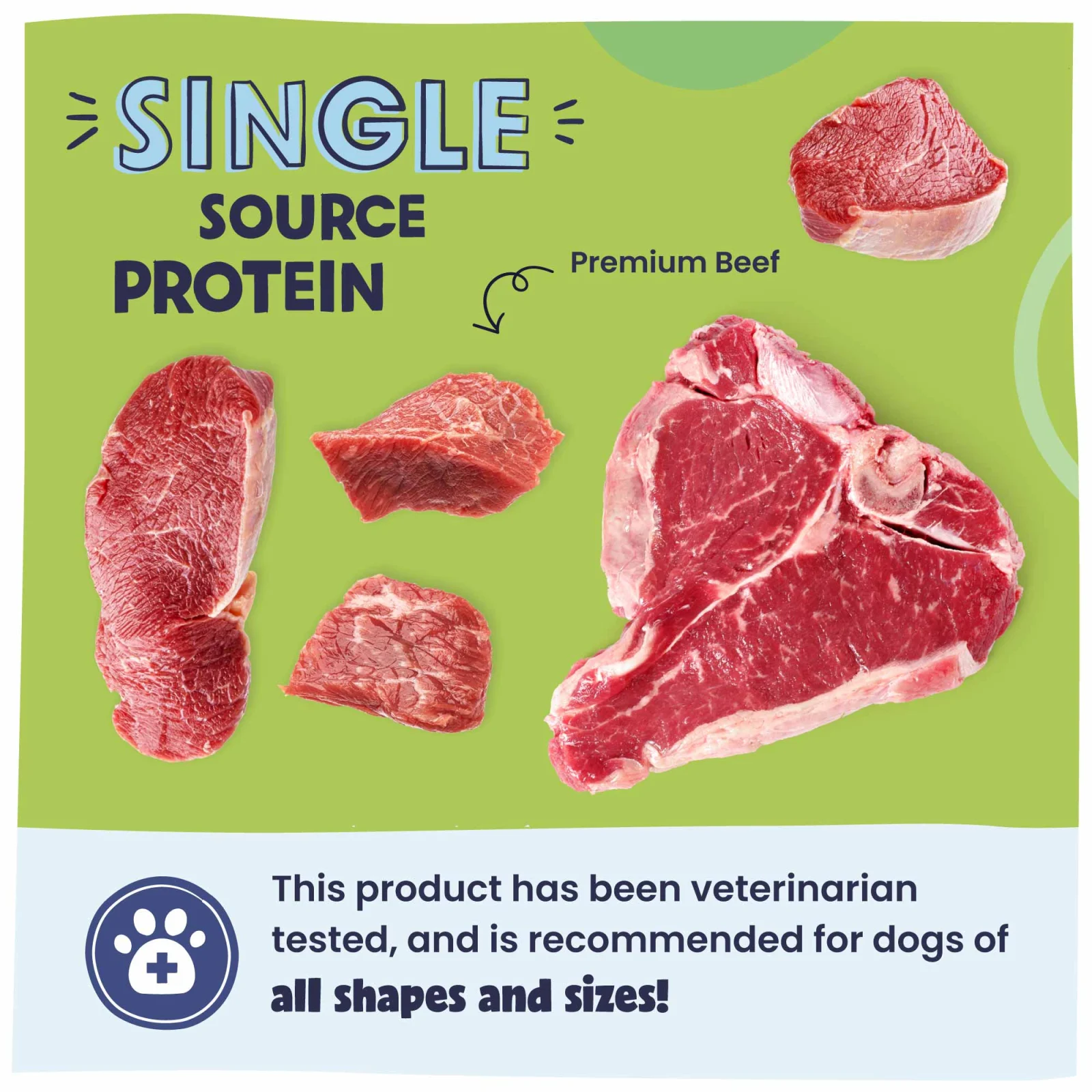 Air Dried Dog Food, Beef Recipe - Image 2