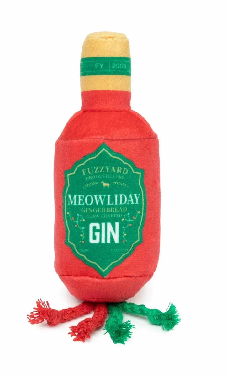 FuzzYard Cat Toy Meowliday Gingerbread Gin - Image 2