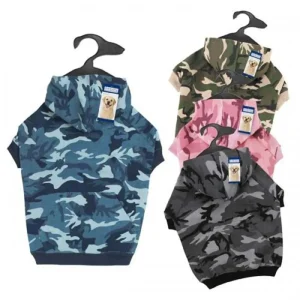 Casual Canine Camo Hoodie - Dog Sweatshirt