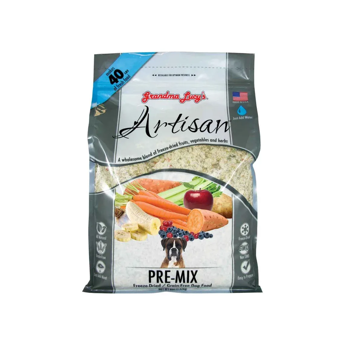 Grandma Lucy's Grain Free Freeze Dried Pre-Mix Dog Food - Image 2