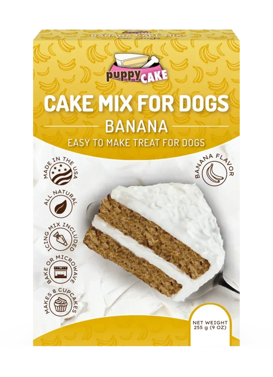 Puppy Cake Mix Banana 9 oz