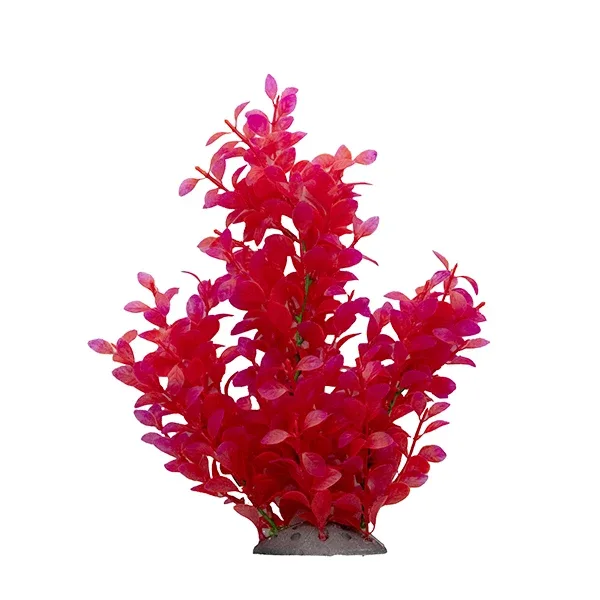 GloFish® Purple, Pink & Orange Tetra 9 Pack + 10" Coral Beauty Plant - Image 2