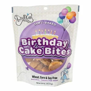 Lazy Dog Birthday Cake Bites Dog Treat 5 oz