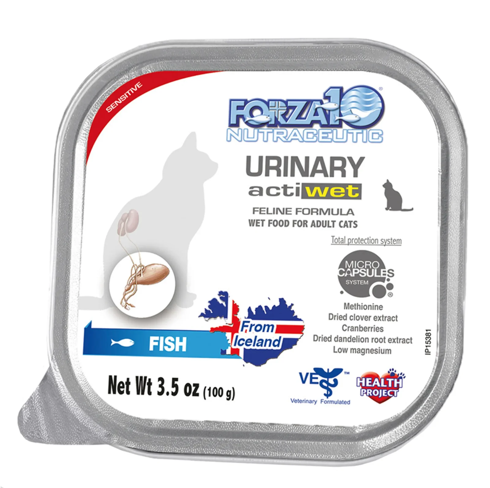 Forza10 Actiwet Urinary Support Icelandic Fish Recipe Canned Cat Food - Image 2
