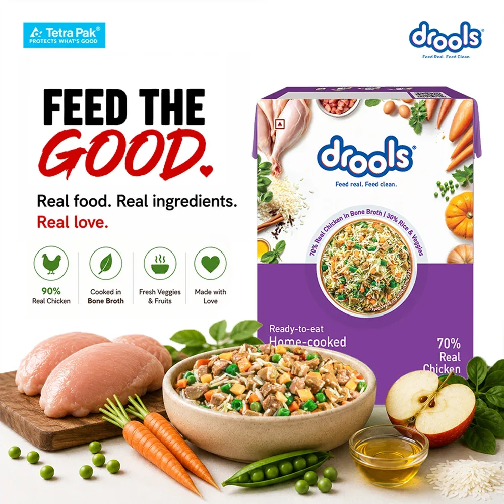 Drools Tetra Pack Real Chicken Biryani Dog Fresh Food - Image 2