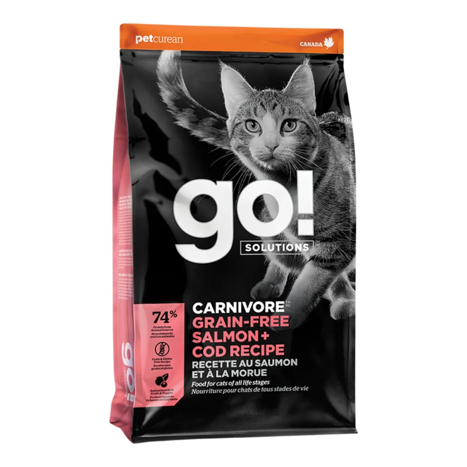 Go! Cat Carnivore Grain-Free Salmon & Cod 3 lb