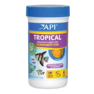 API Tropical Premium Pellets Fish Food, 1.7 oz, Mini
