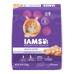 IAMS Proactive Health Kitten Dry Cat Food Chicken 16 lb