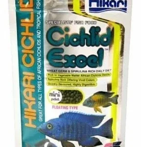 Hikari Cichlid Excel - Mini Pellets - 2 oz