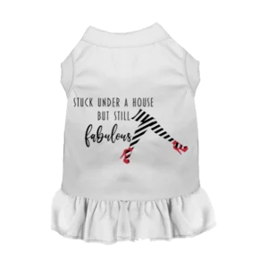 Still Fabulous Dress - Sleeveless Halloween Dog Dress by Bark Fifth Avenue