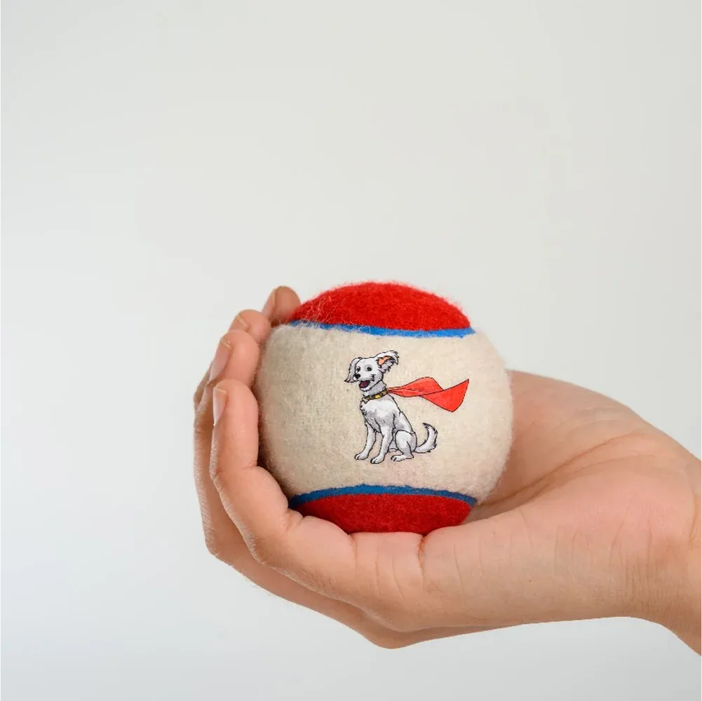 Warner Bros Superman Krypto Ball Toy for Dogs and Cats - Image 2