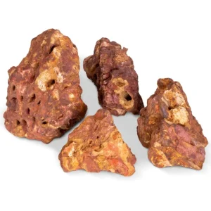 CaribSea Exotica Fire Stones, 25 lb