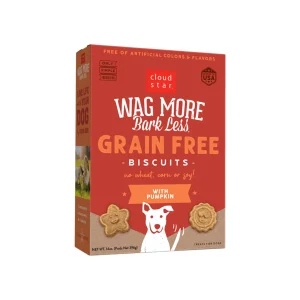 Cloud Star Wag More Bark Less Oven Baked Grain Free Dog Biscuits
