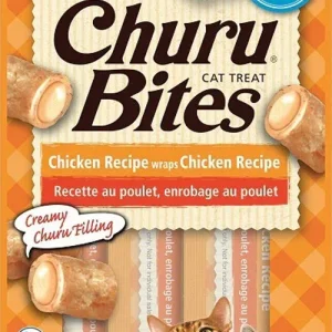 Inaba Cat Churu Bite Chicken Wrap Chicken 6 ct/1.05 oz