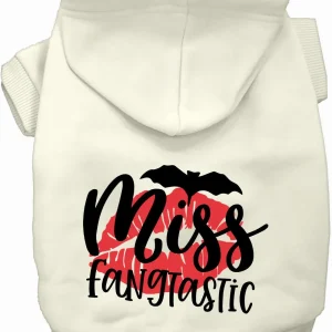 Miss Fangtastic Halloween Pet Hoodie