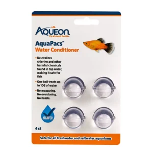 Aqueon AquaPacs Water Conditioner 6 ct, 4 ct