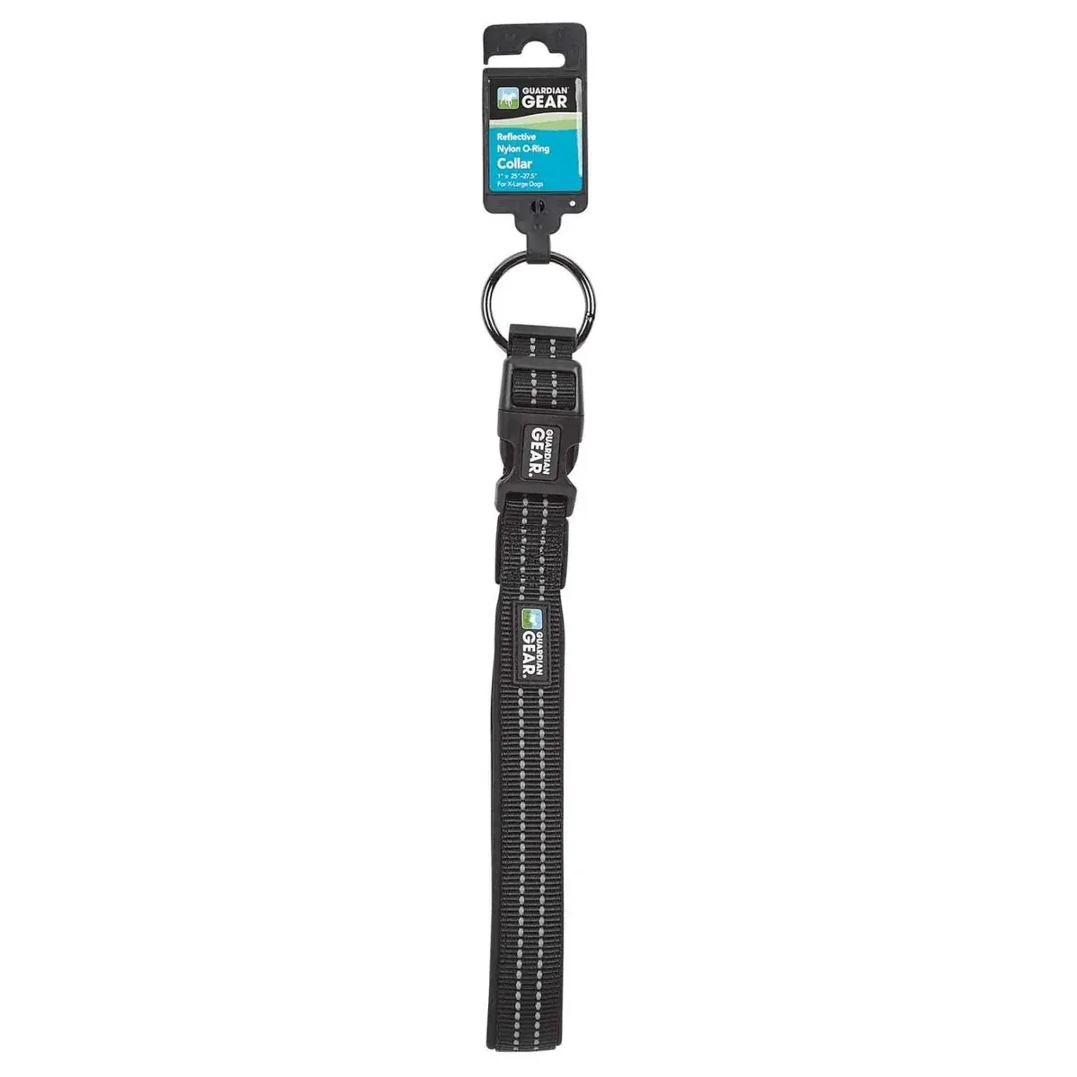 GG Reflect Nylon O-Ring Collar X-Large Blk - Image 2