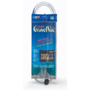 Lee's Aquarium & Pet Products Ultra GravelVac Self-Start Aquarium Gravel Vacuum Cleaner with Nozzle & Clip, 2 in x 24 in, X-Large