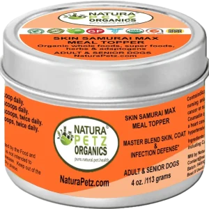 Skin Samurai Max Meal Topper - Master Blend Skin, Coat & Infection Defense For Dogs & Cats*