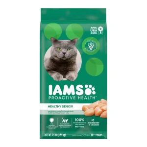 IAMS Proactive Health Senior Dry Cat Food Chicken 3.5 lb