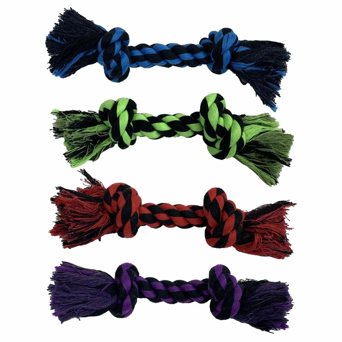Multipet Minipet Rope Dog Toy Assorted 8 in