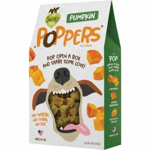 Snicky Snaks Pumpkin Poppers Dog Treat 10 oz