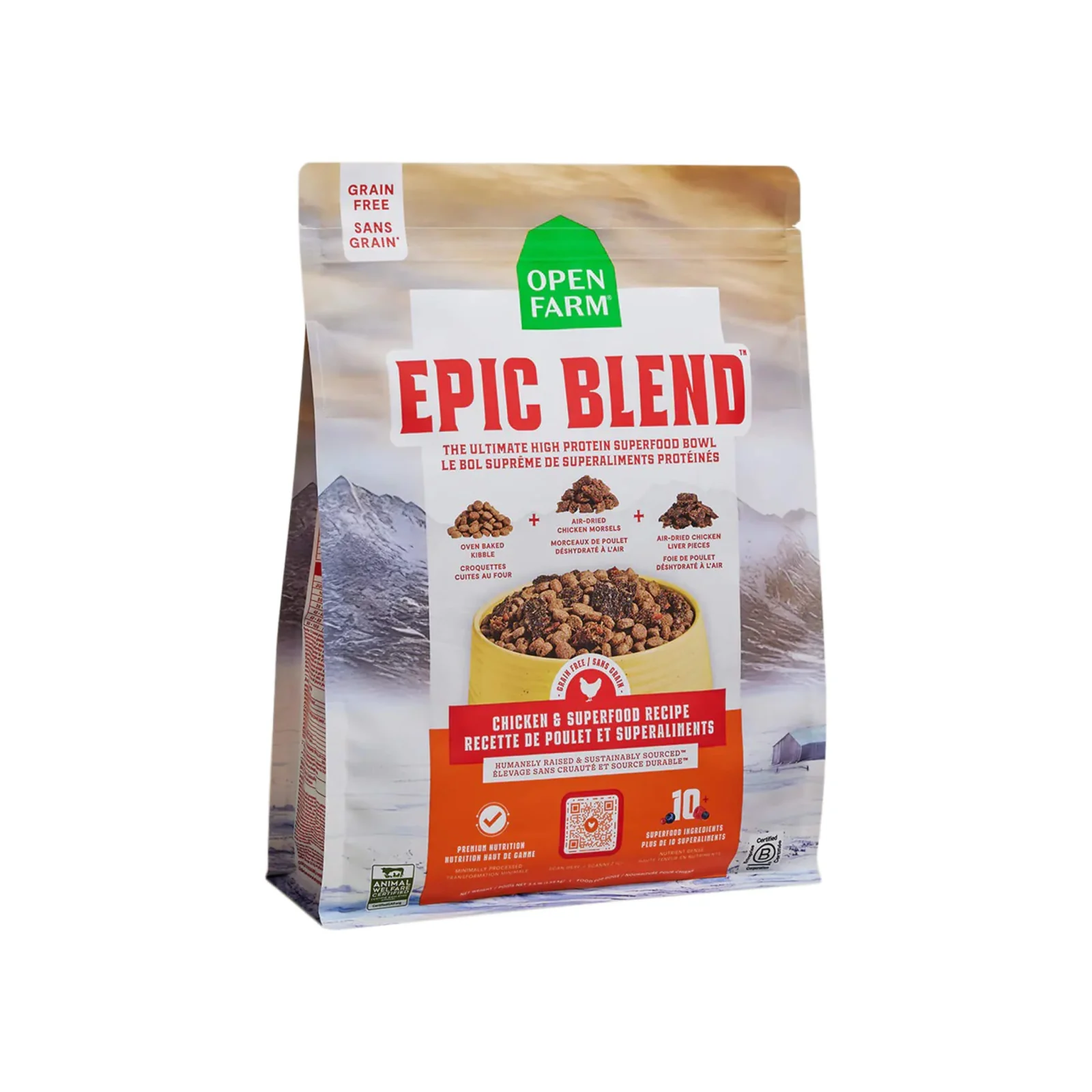 Open Farm Epic Blend Grain Free High Protein Dog Food