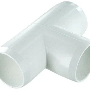 1-1/4 in. Tee PVC Fitting, Furniture Grade