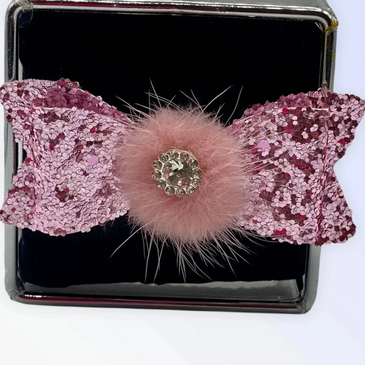 Glamoratzzi Pom Pom Hair Barrettes for Dogs by Bark Fifth Avenue - Image 2