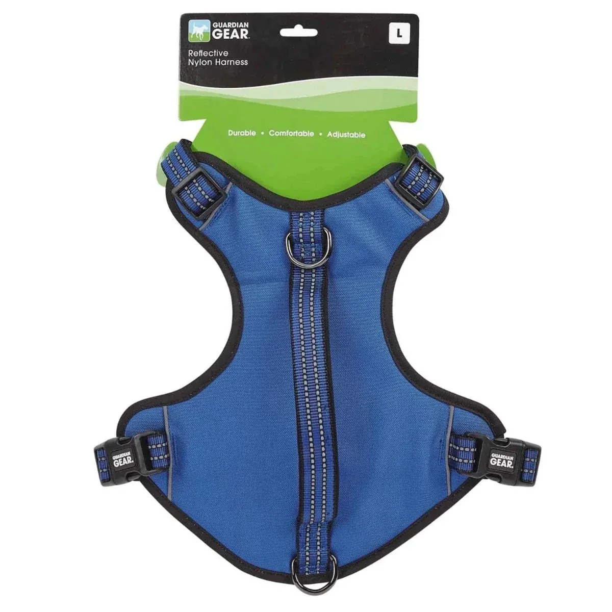 GG Reflective Nylon Harness Small Blu